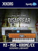 STZ036 - Full set "DISAPPEAR" - KORG M3 / M50 / Krome / Krome Ex