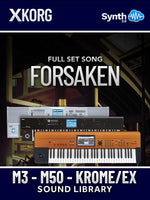 STZ035 - Full set "FORSAKEN" - KORG M3 / M50 / Krome / Krome Ex