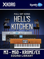 STZ034 - Full set "HELL'S KITCHEN" - KORG M3 / M50 / Krome / Krome Ex