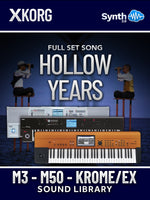 STZ033 - Full set "HOLLOW YEARS" - KORG M3 / M50 / Krome / Krome Ex
