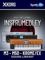 STZ032 - Full set "INSTRUMEDLEY" - KORG M3 / M50 / Krome / Krome Ex