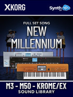 STZ026 - Full set "NEW MILLENIUM" - KORG M3 / M50 / Krome / Krome Ex