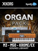 LDX085 - Organ Pack - KORG M3 / M50 / Krome / Krome Ex