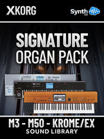 LDX084 - Signature Organ Pack - KORG M3 / M50 / Krome / Krome Ex