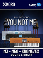 STZ010 - Full set "YOU NOT ME" - KORG M3 / M50 / Krome / Krome Ex