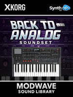 VTL023 - ( Bundle ) - Back to Analog Soundset + Layers & More Soundset - Korg Modwave