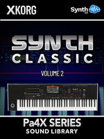 SCL385 - Synth Classic Vol.2 - Korg PA4x Series ( 24 presets )