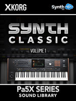 SCL106 - ( Bundle ) - FM Piano Collection + Synth Classic Vol.1 - Korg PA5x Series