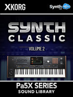 SCL385 - Synth Classic Vol.2 - Korg PA5x Series ( 24 presets )