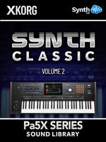 SCL405 - ( Bundle ) - Synth Classic Vol.1 + Vol.2 - Korg PA5x Series