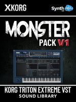 SCL329 - Monster Pack V1 - Korg TRITON EXTREME VST