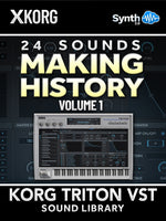 LDX301 - 24 Sounds - Making History Vol.1 - Korg TRITON VST / TRITON EXTREME VST