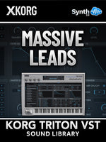 LDX223 - ( Bundle ) - I&W Covers + Massive Leads - Korg TRITON VST / TRITON EXTREME VST