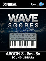 TPL028 - Wave Scopes - Modal Argon 8 - 8m - 8x ( 65 presets )