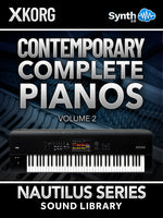 DRS012 - ( Bundle ) - Contemporary - Complete Pianos Vol.1 + Vol.2 - Korg Nautilus