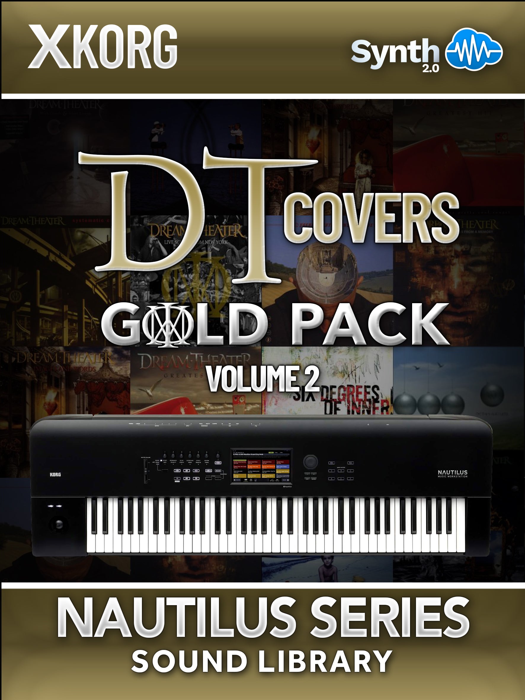 SCL079 - DT Covers Gold Pack V2 - Korg Nautilus Series ( over 200 presets )