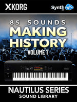 SCL408 - ( Bundle ) - 80s Sounds - Making History + 85 Sounds - Making History Vol.1 - Korg Nautilus