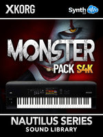 SCL207 - ( Bundle ) - Monster Pack S4K + Monster Pack MKIII - Korg Nautilus