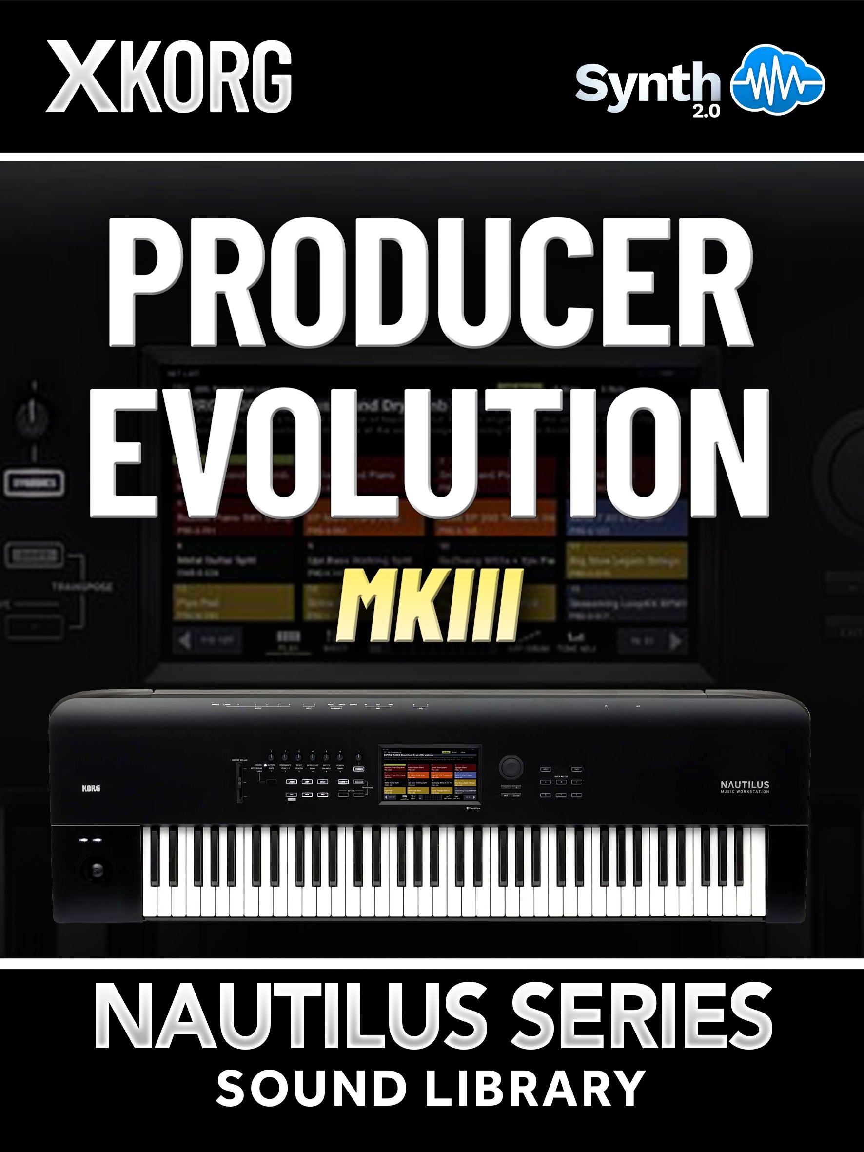 LDX087 - Producer Evolution MKIII - Korg Nautilus Series ( 64 presets )