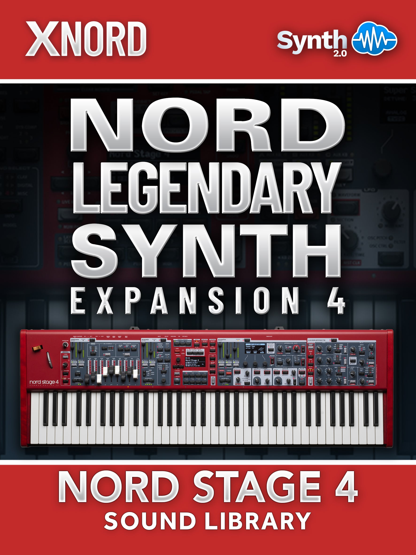 DVK019 - PREORDER - Nord Legendary Synth Expansion 04 - Nord Stage 4 ( 15 presets )