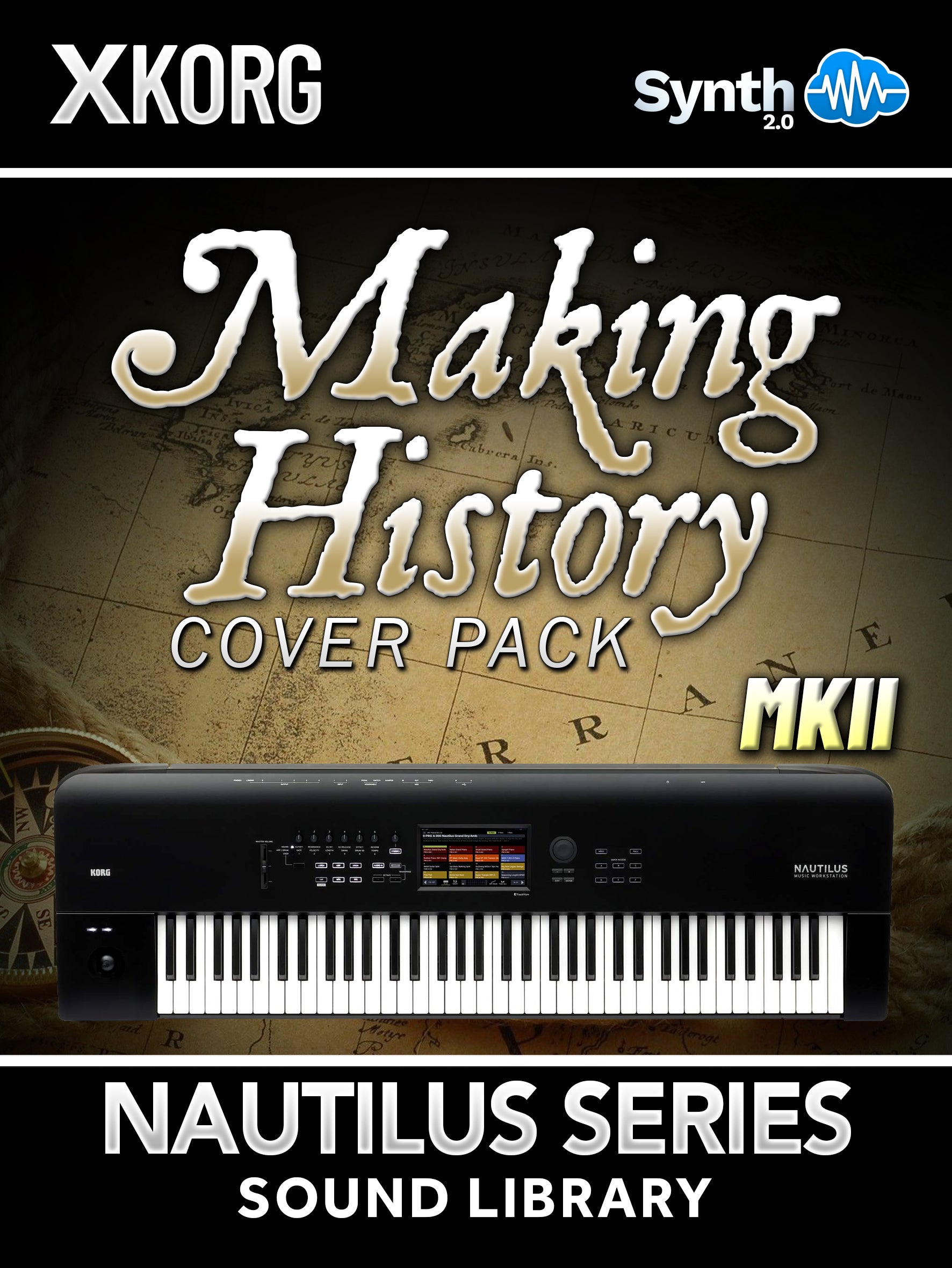 SCL023 - Making History Cover Pack MKII - Korg Nautilus Series ( over 200 presets )