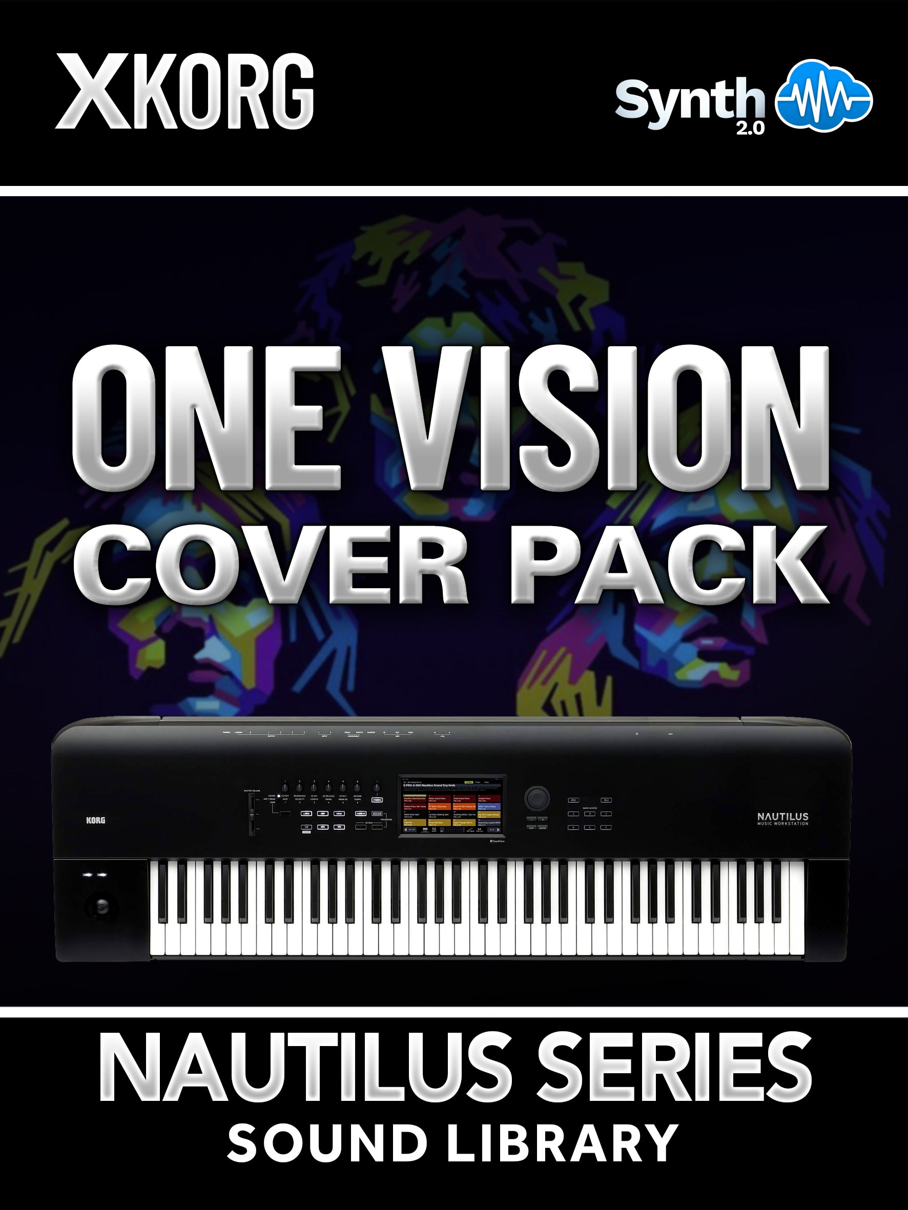 SCL020 - One Vision Cover Pack - Korg Nautilus Series ( 15 presets )