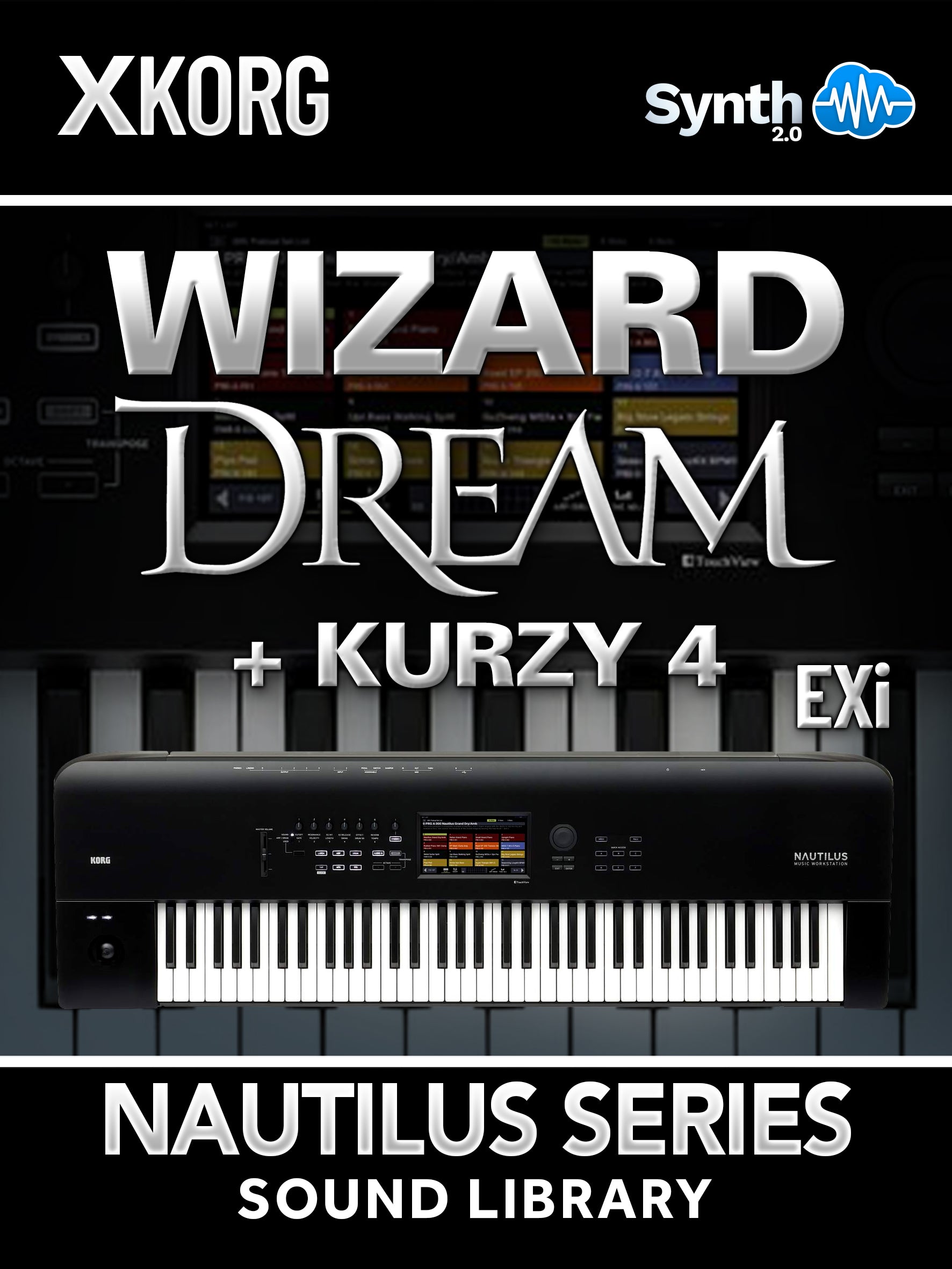 SSX136 - ( Bundle ) - Wizard Dream EXi + Kurzy 4 + Super JD8 Reloaded - Korg Nautilus Series