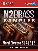 SCL121 - N2 Brass Samples - Nord Electro 3 / 4 / 5 / 6
