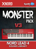 LDX161 - ( Bundle ) - Monster Pack V3 + Synth Vision V.1 - Nord Lead 4