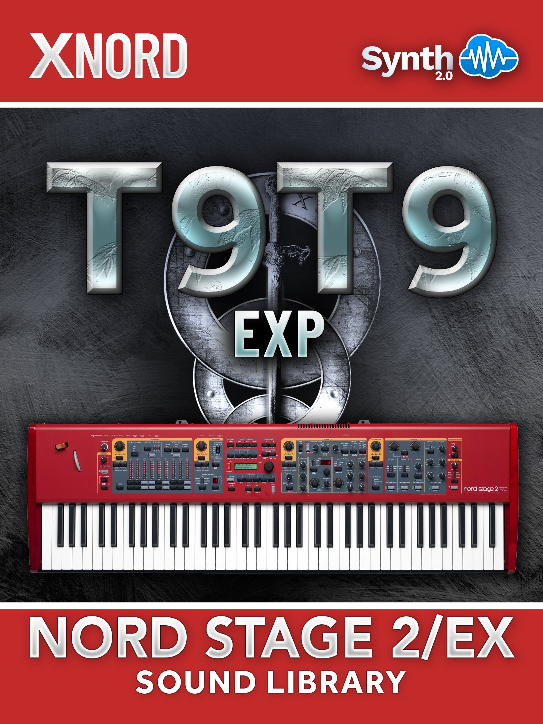 FPL003 - T9T9 Cover EXP - Nord Stage 2 / 2 EX ( 21 presets )