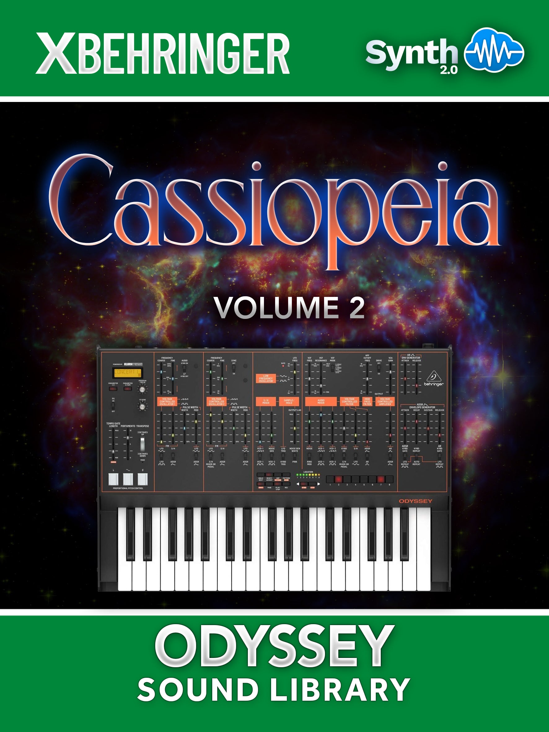 LFO073 - Cassiopeia V2 - Behringer Odyssey ( 35 presets )