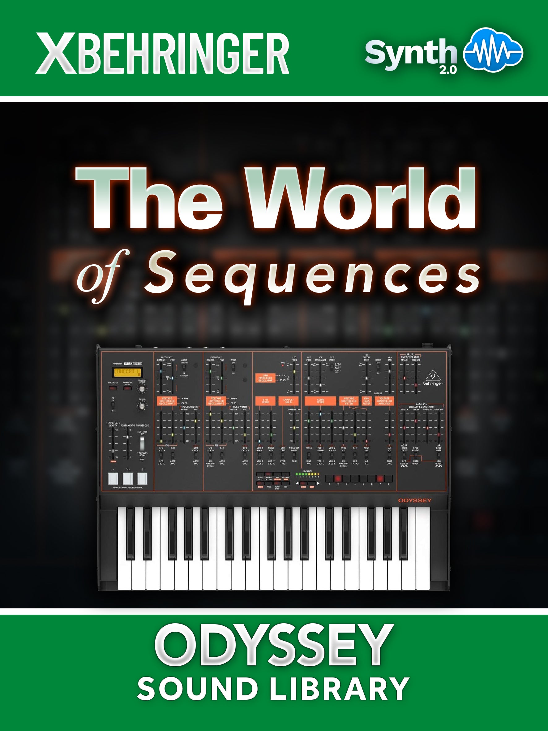 LFO074 - The world of sequences - Behringer Odyssey ( 64 patterns )