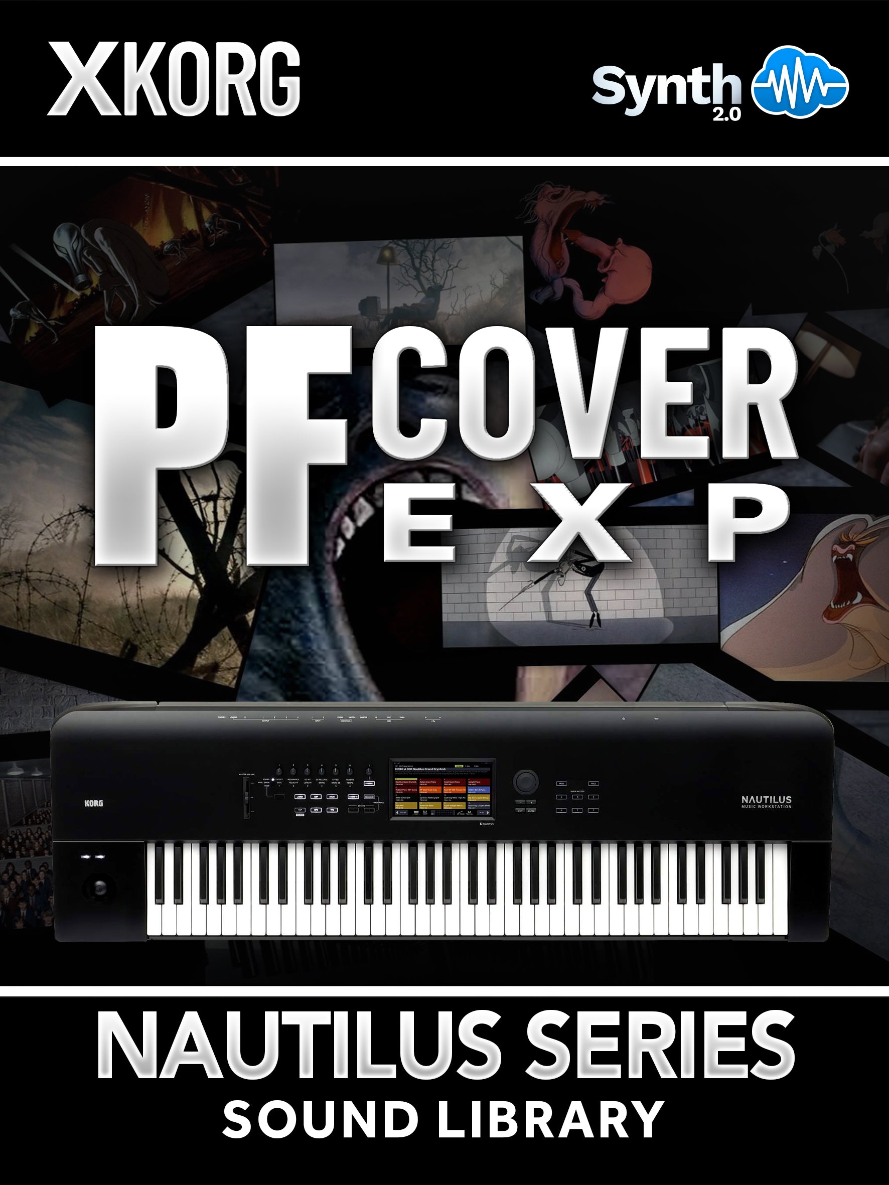 FPL004 - PF Cover EXP - Korg Nautilus Series ( 40 presets )