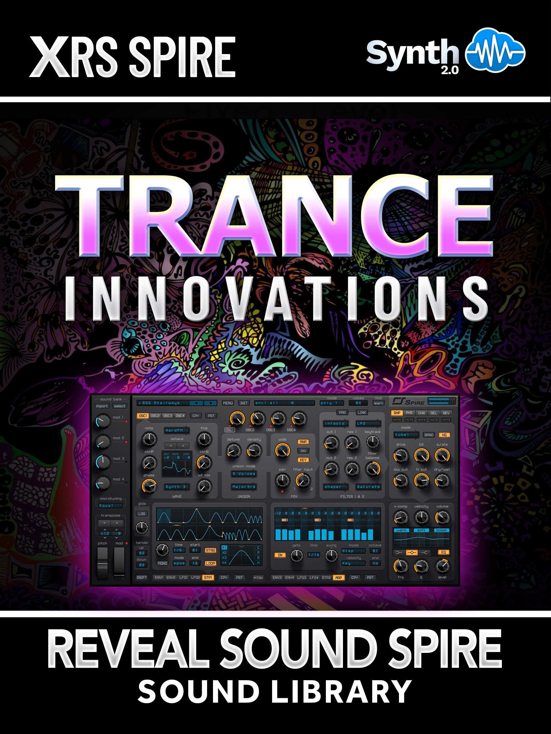 OTL019 - Trance Innovations - Reveal Sound Spire ( 50 Presets )