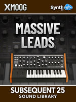 DKS001 - Massive Leads - Moog Subsequent 25