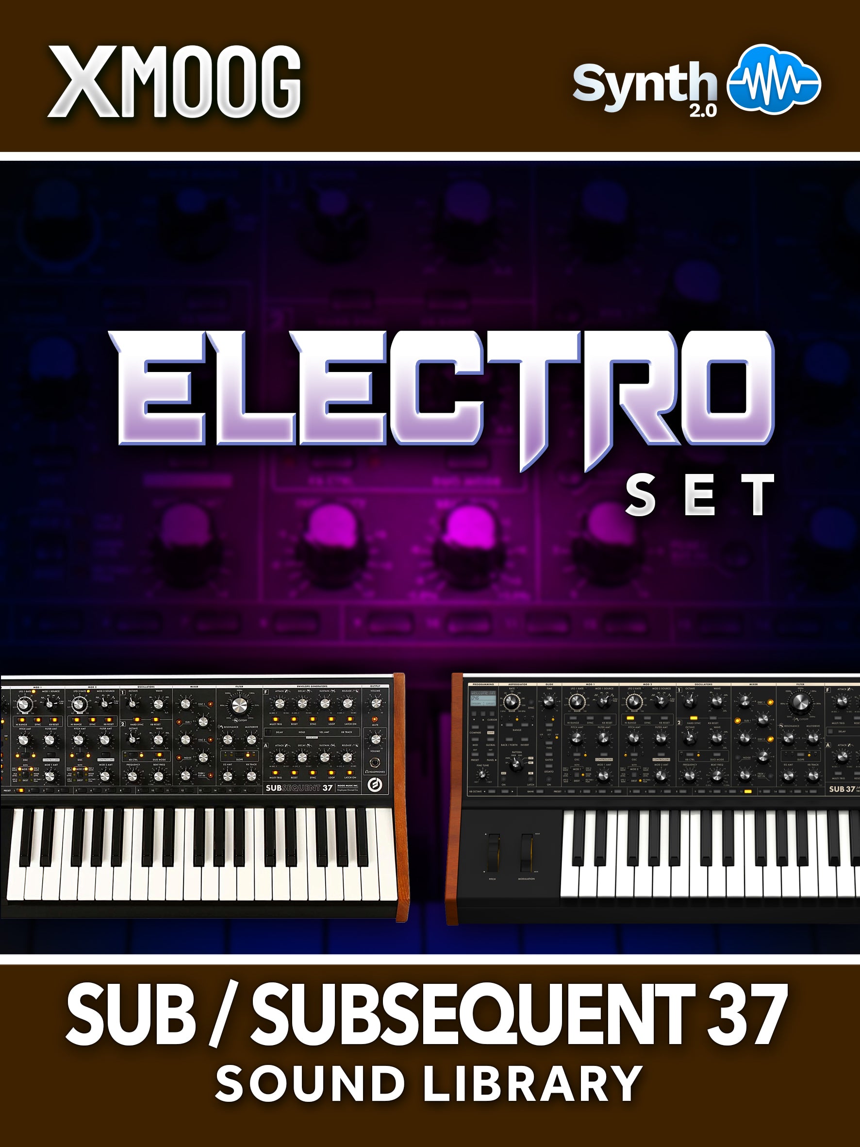 APL016 - Electro Set - Moog Sub 37 / Subsequent 37 ( 52 presets )