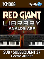 ASL036 - Red Giant Library - Analog Arp - Moog Sub 37 / Subsequent 37