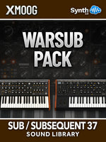 SCL155 - Warsub Pack - Moog Sub 37 / Subsequent 37