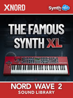 SLL025 - ( Bundle ) - The Famous Synth XL + The Famous Synth XL V2 - Nord Wave 2
