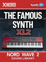 SLL025 - ( Bundle ) - The Famous Synth XL + The Famous Synth XL V2 - Nord Wave 2