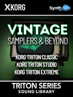 GPR022 - Vintage Samplers & Beyond - Korg Triton CLASSIC / RACK / STUDIO / EXTREME ( 52 presets )