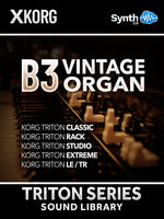 SCL003 - B3 Vintage Organ - Korg Triton CLASSIC / RACK / STUDIO / EXTREME / LE / TR