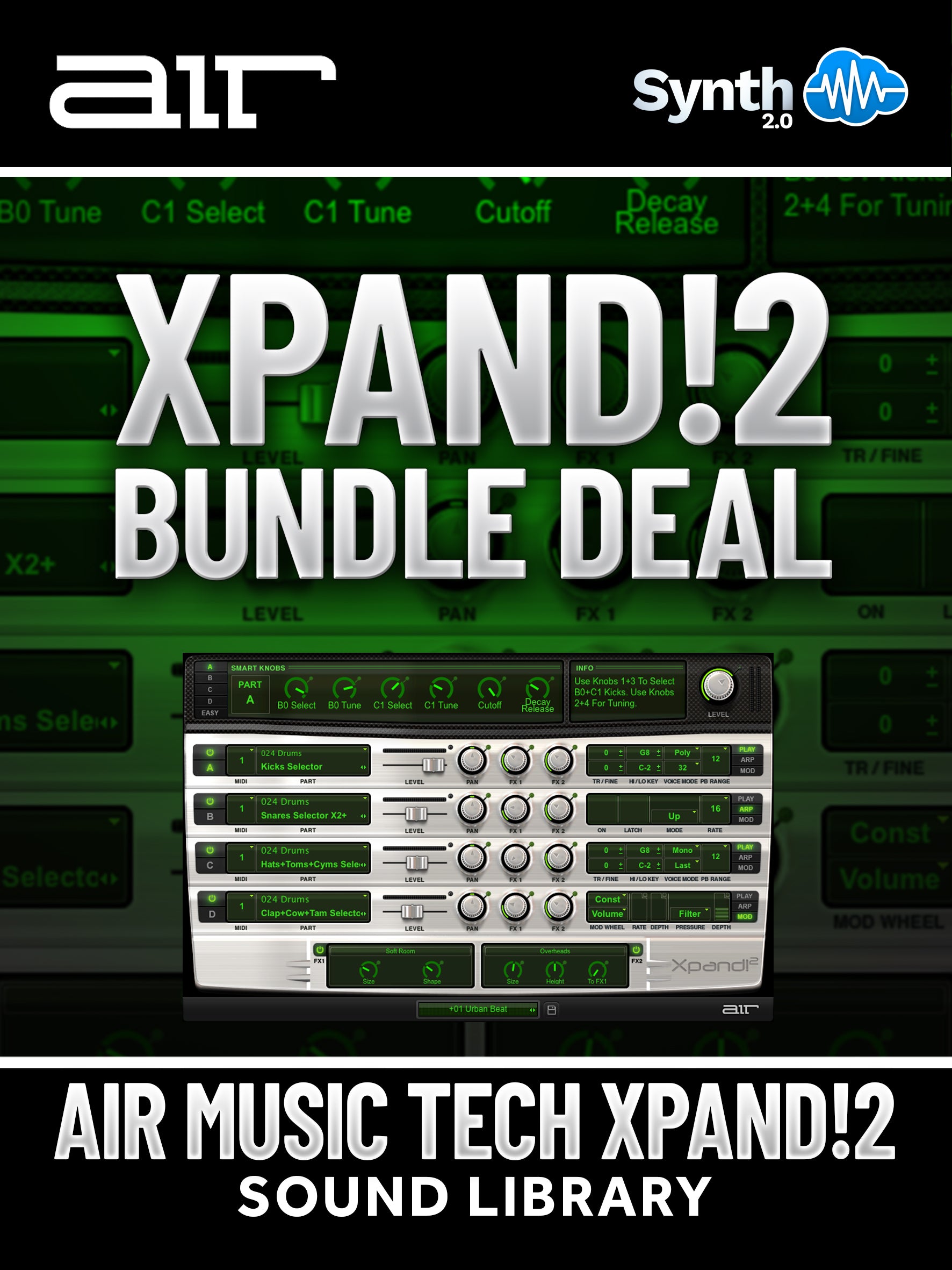 SSL002 - Xpand!2 Bundle Deal - Air Music Tech Xpand!2 ( 150 presets )