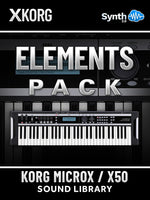 LDX002 - Elements - Korg MicroX / X50 ( 11 presets )