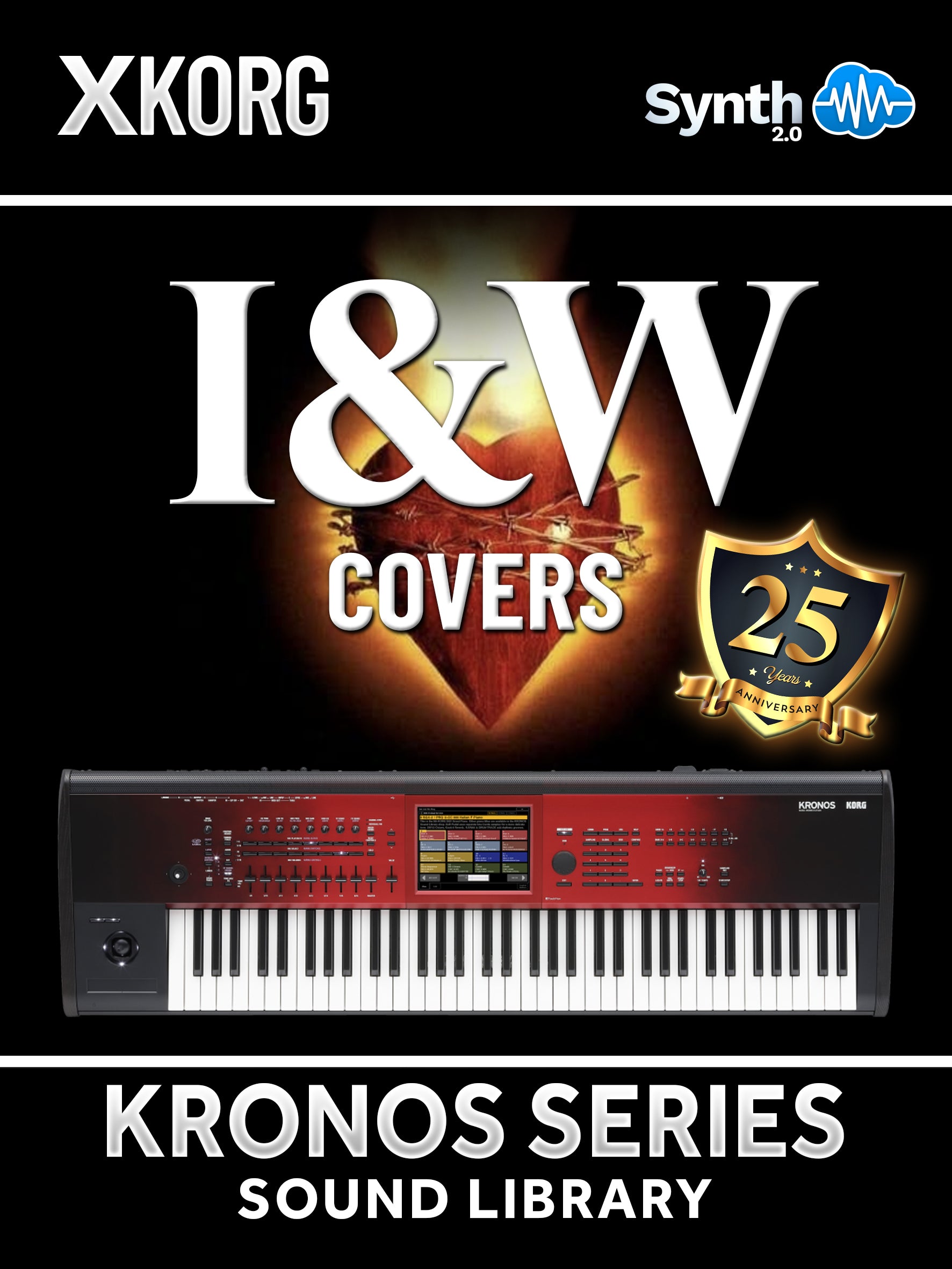 SSX143 - ( Bundle ) - I&W Covers / 25th Anniversary + Virtual Prophet - Korg Kronos Series