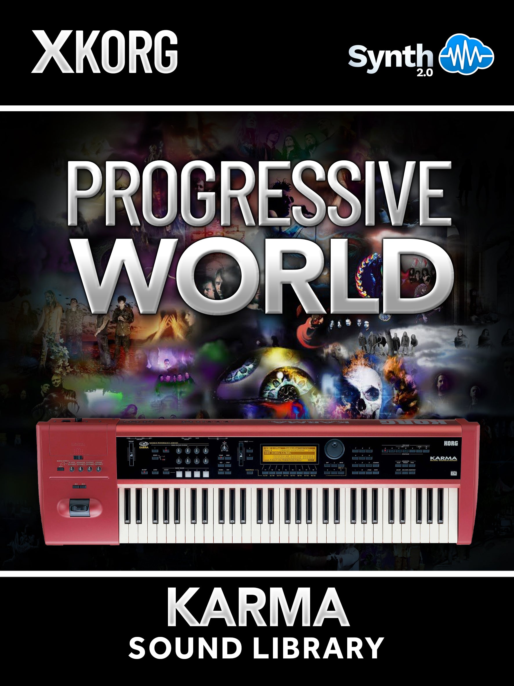 SSX111 - Progressive World - Korg KARMA ( 42 presets )