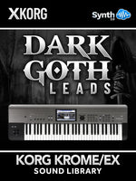 LDX214 - Dark Goth Leads - KORG Krome / Krome EX ( 12 presets )