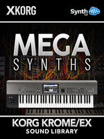 SWS041 - Mega Synths Pack - Korg Krome / Krome EX ( 30 presets )