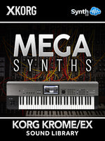 SWS043 - ( Bundle ) - Mega Synths Pack + Killer Pads - Korg Krome / Krome EX