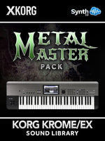 SWS038 - Metal Master Pack - Korg Krome / Krome EX ( 30 sounds )